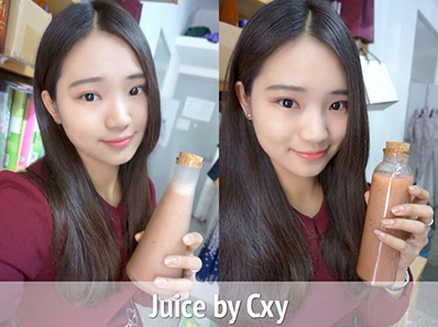 南师大美女自制果汁酸奶销售 被称创业女神