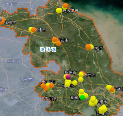 5月6日江苏13市空气质量常州最好 淮安最差