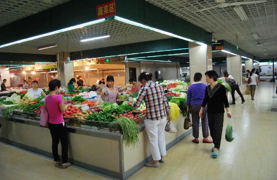 淮安12个农贸市场升级改造 2014年底投入使用