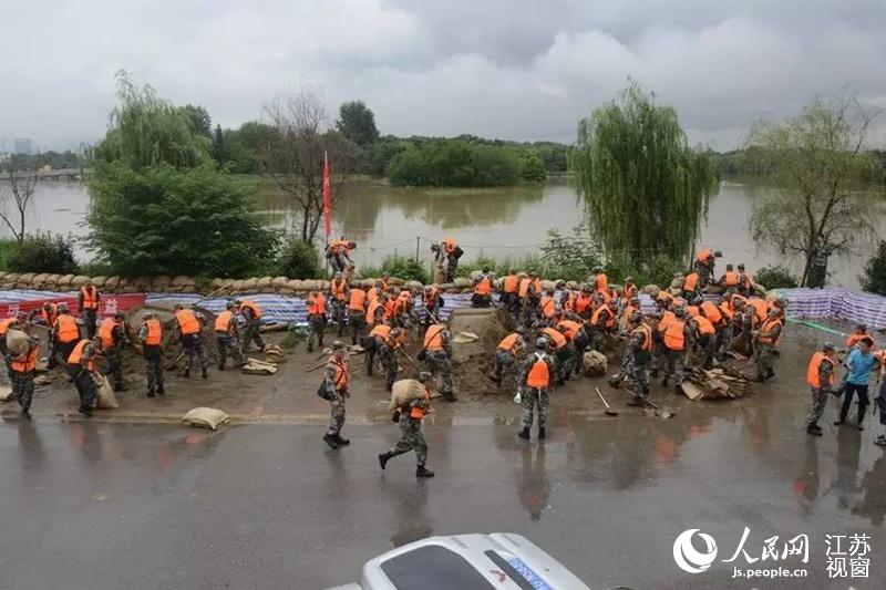 南京秦淮40名居民家中进水 已被安全转移安置