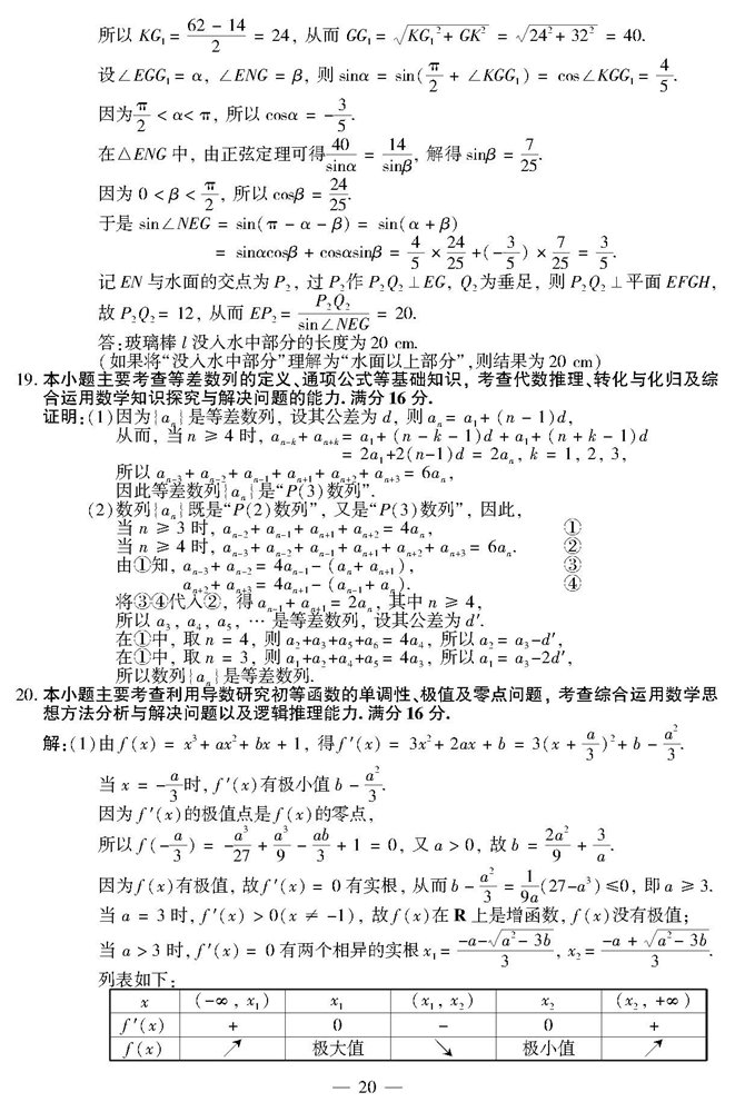 组图:2017江苏高考试卷(数学)及参考答案