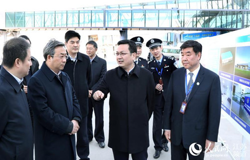 徐州观音国际机场口岸平台项目举行启动活动