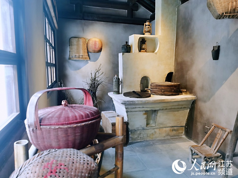 金滄江用過的廚房，圖為修繕后復原場景。記者王繼亮攝