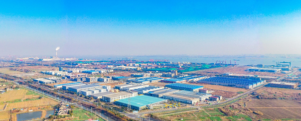 靖江經濟技術開發區一角。靖江市委宣傳部供圖
