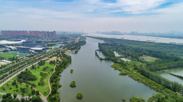 长江南京生态岸线。南京水务局供图