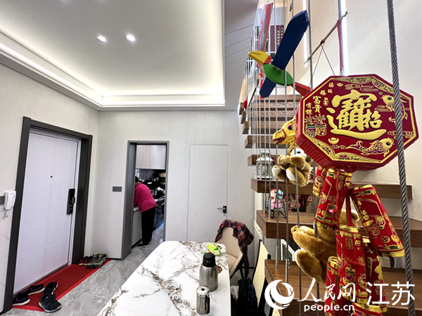 新装修的张玉延家。人民网 马晓波摄