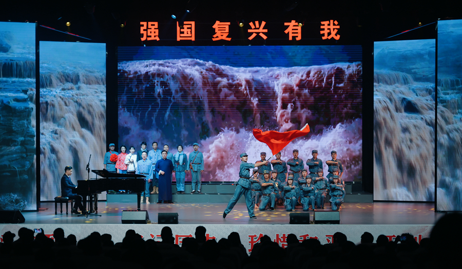 江苏兴化举行纪念抗日战争胜利78周年“强国复兴有我”主题宣教活动