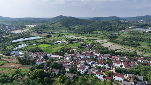 江蘇特色田園鄉村鎮江句容市天王鎮戴庄村。江蘇省住建廳供圖