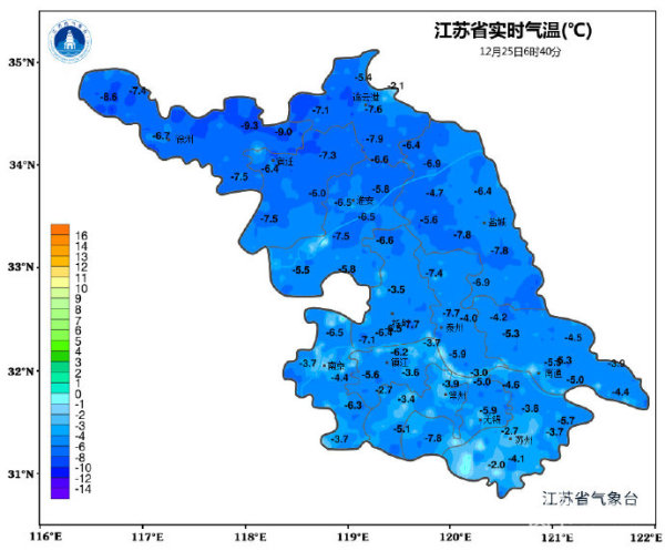“冰冻周”即将翻篇 江苏本周开启气温回暖模式