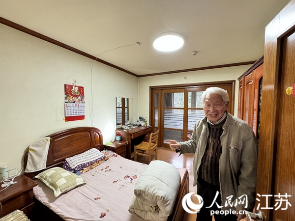 新春走基層丨南京九旬獨居老人的“新”生活