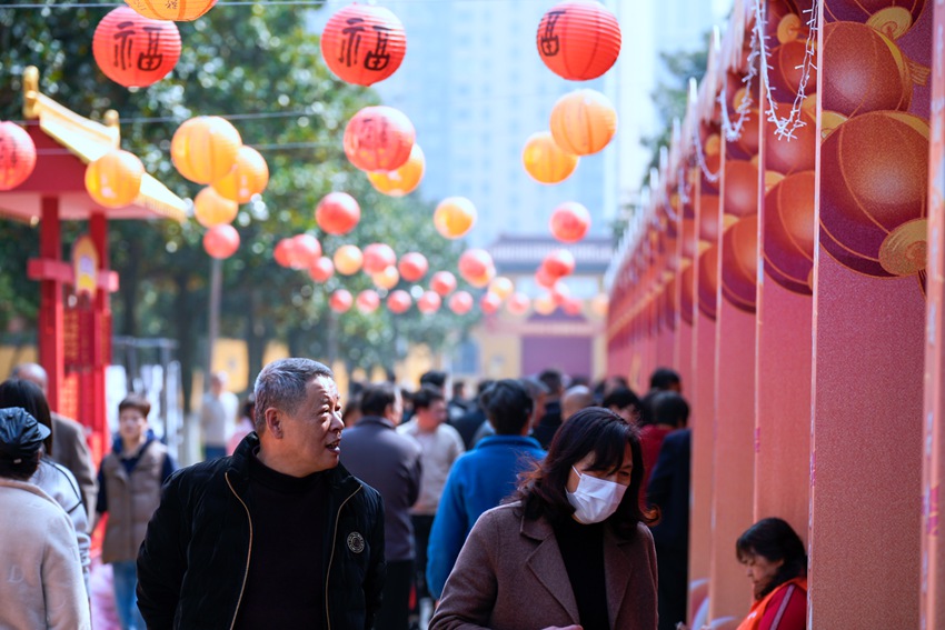 2024年前洲街道西塘庙会。前洲街道供图