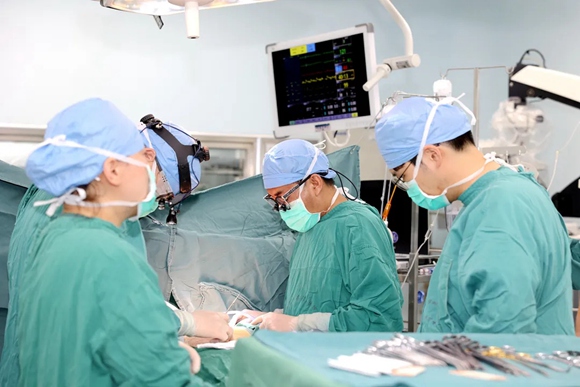 手术现场。江南大学附属医院供图
