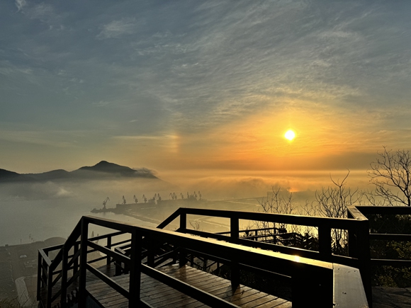 海上雲台山景區。連雲港市委宣傳部供圖