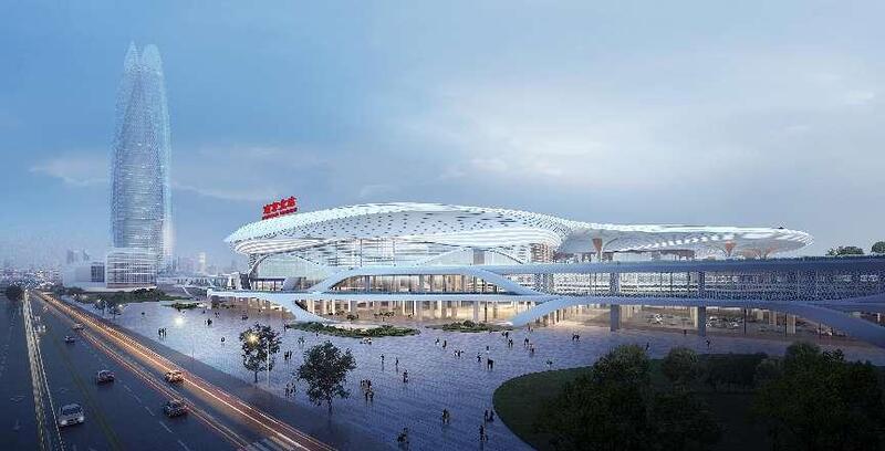  Nanjing North Railway Station Hub Project started construction on September 13