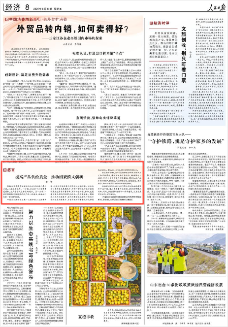 《人民日报》2025年6月13日8版 版面截图