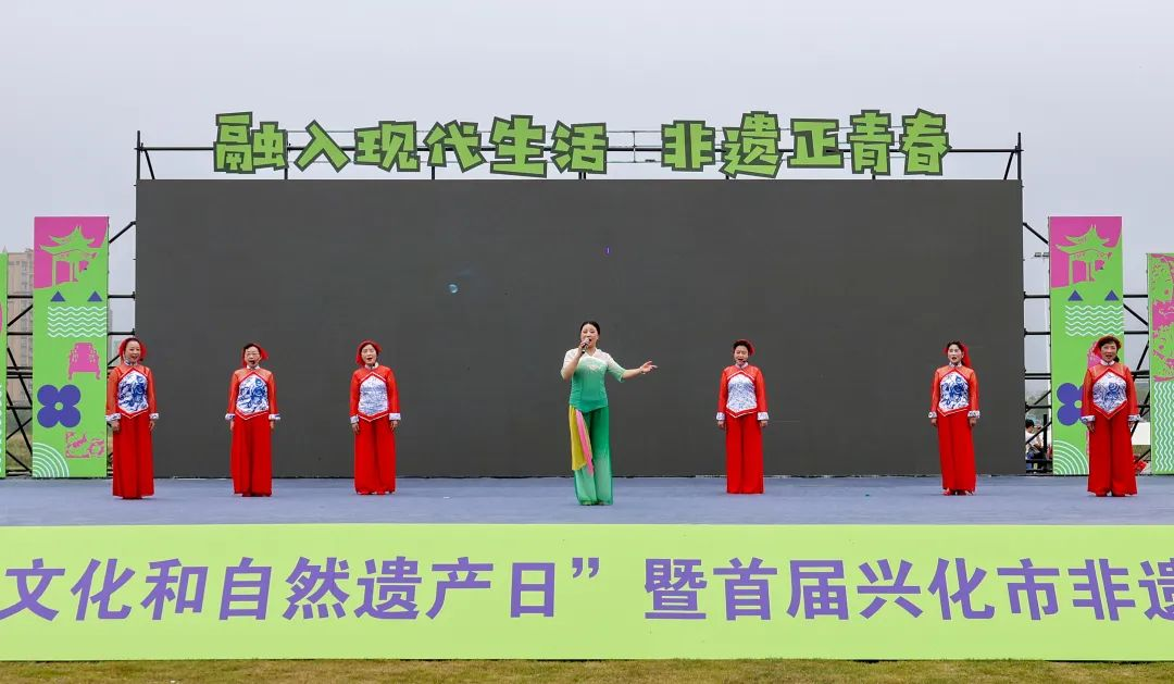 江苏兴化首届非遗展演周活动启幕