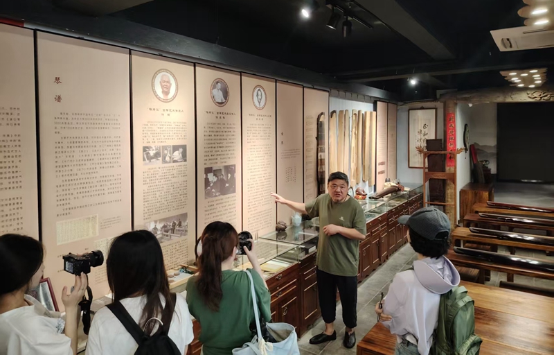 採風現場。崇川區委宣傳部供圖