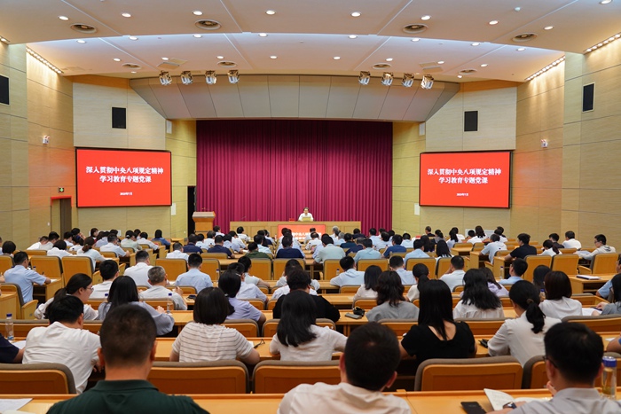 黨課現場。魯茂亮攝
