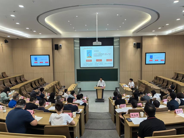 无锡市委党校与市纪委监委联合开展“警示教育双师教学”。无锡市委组织部供图