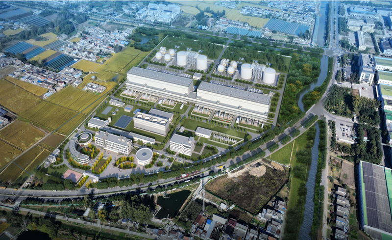 淮安鹽穴壓氣儲能發電項目規劃設計圖。企業供圖