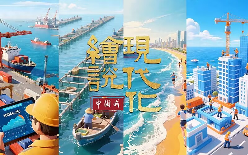 绘说现代化丨潮起江海 向海图强  