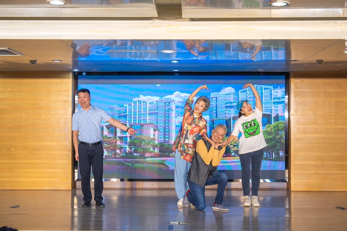 活动现场。旺庄街道供图