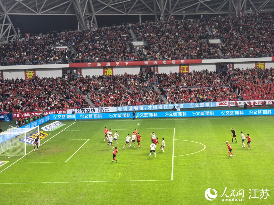 比賽現場。人民網記者 王繼亮攝