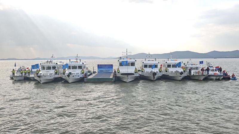 演练现场。江苏省交通综合执法局供图