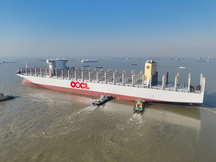 “東方薰衣草”輪試航。王超攝