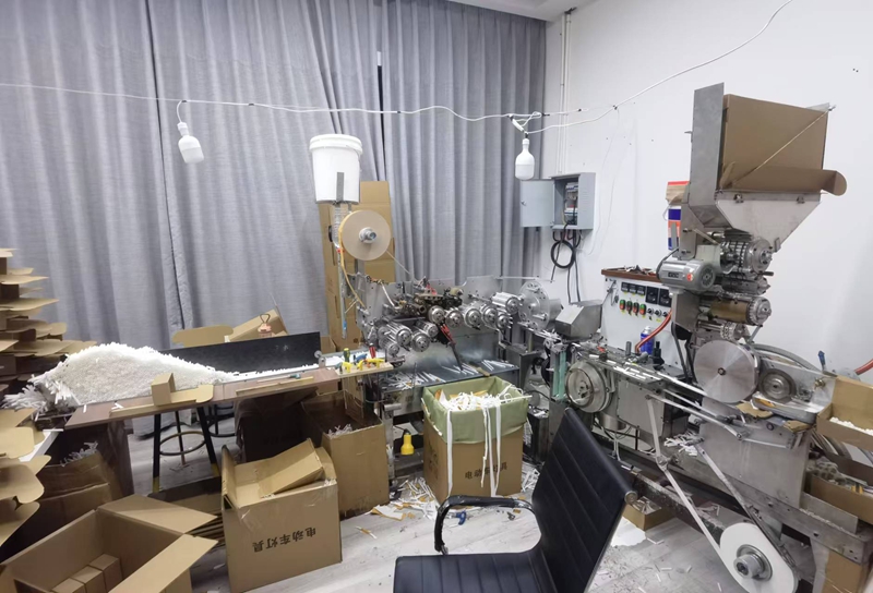 “8·31”非法经营案现场。受访者供图