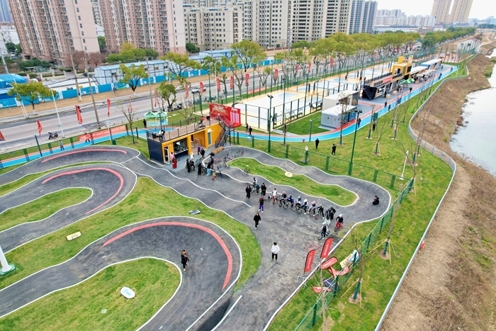 蘇州元和塘Y³ PARK體育公園啟用