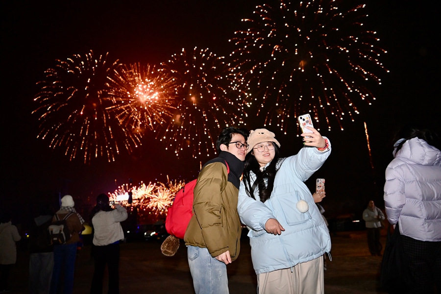 当天，有近万人前来高淳打卡。高淳融媒供图