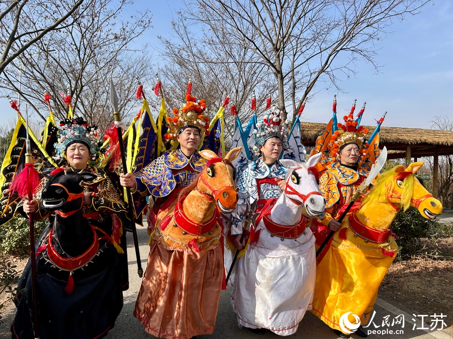 江蘇南京：“秦淮源頭”探年味兒