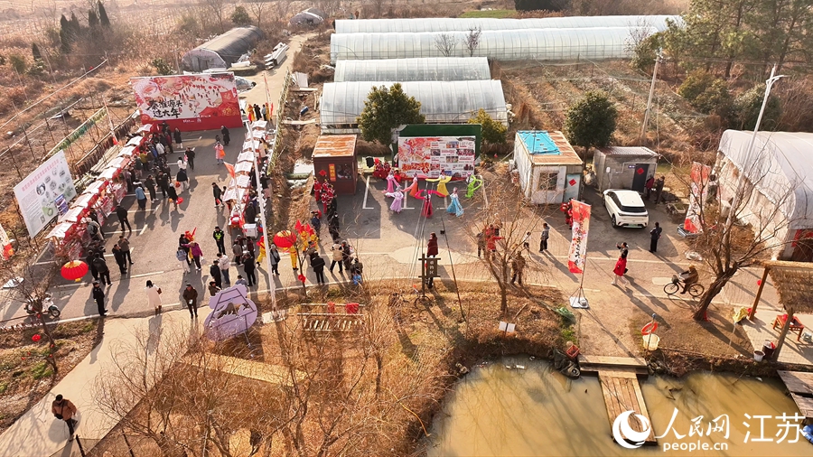 江蘇南京：“秦淮源頭”探年味兒