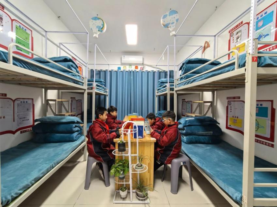 红日小学学生宿舍。受访者供图