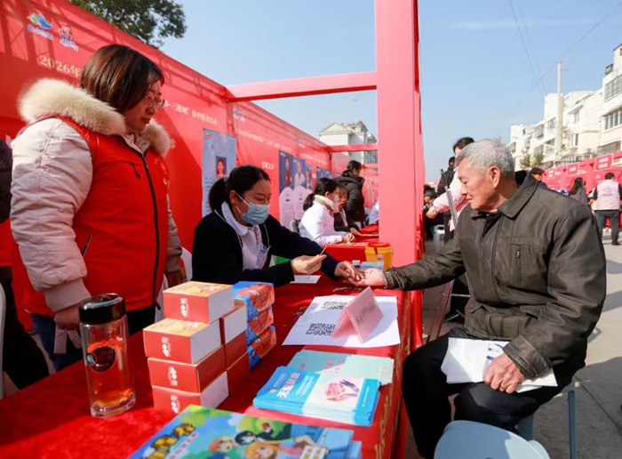 活動現場。洪澤區委宣傳部供圖