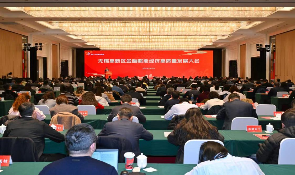 大會現場。無錫高新區黨工委(新吳區委)宣傳部供圖