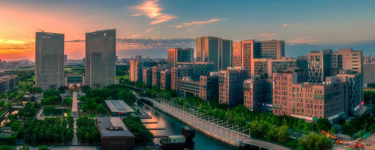 無錫高新區城市風貌。無錫高新區黨工委(新吳區委)宣傳部供圖