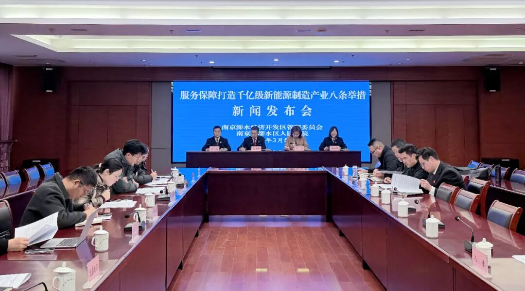 發布會現場。溧水區委宣傳部供圖