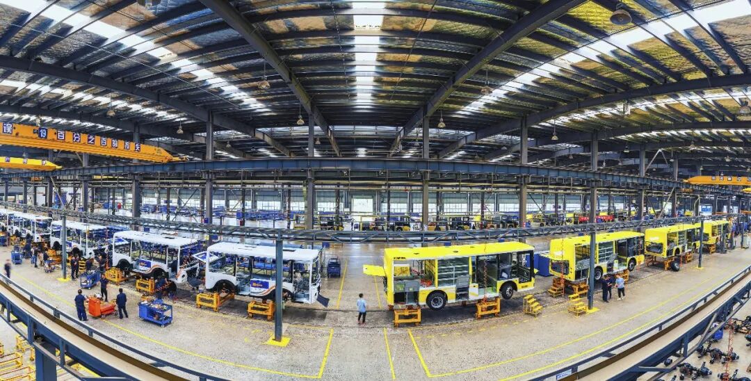 新能源汽車企業生產車間。溧水區委宣傳部供圖