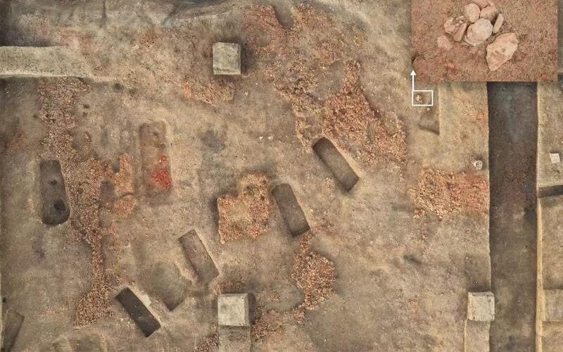 6000年前“制造業”雛形 無錫斗山遺址出土石紡輪作坊