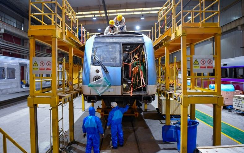 南京地鐵1號線列車正式開啟延壽更新