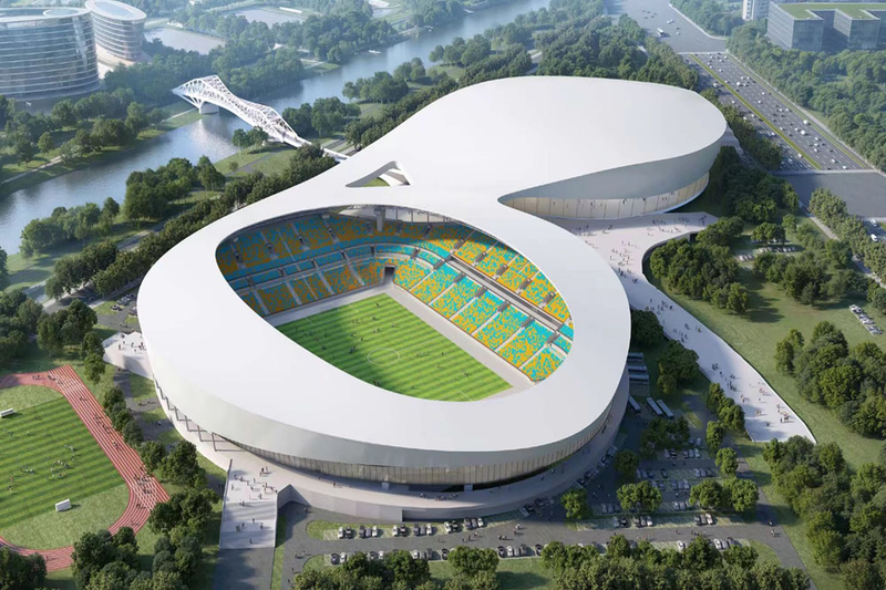 南京首个专业足球场预计2027年投用 可容纳4.5万人观赛