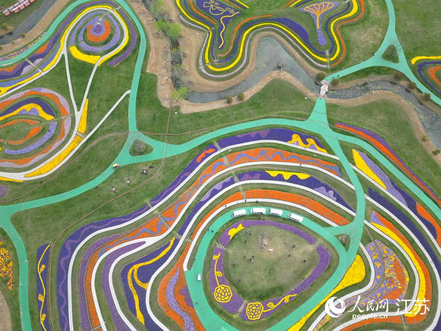 航拍洲際夢幻島。人民網記者 王繼亮攝