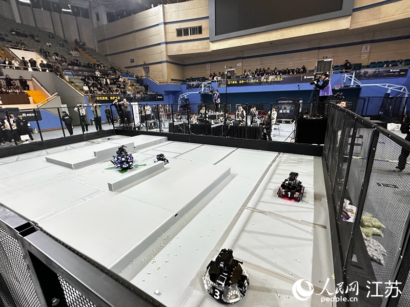 比赛现场。人民网 王纯摄