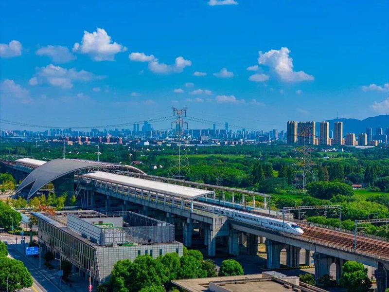航拍無錫市惠山區前洲街道景觀。前洲街道供圖
