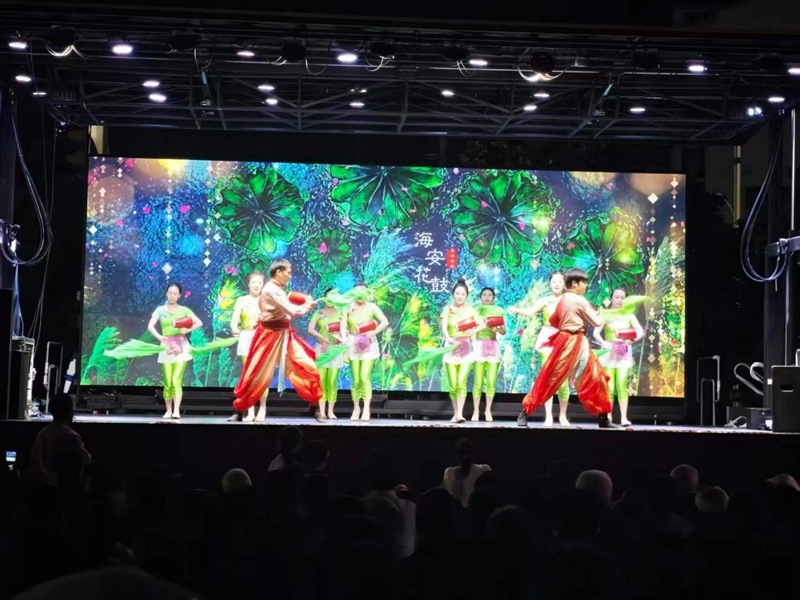 演出現場。長江鎮供圖