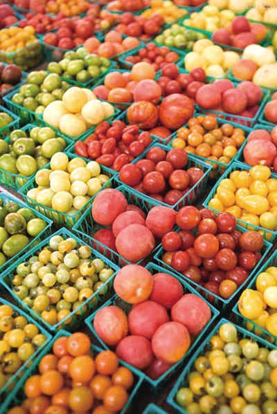 夏天多吃红黄蔬菜水果 番茄木瓜是代表