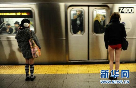 纽约不穿裤子搭地铁活动