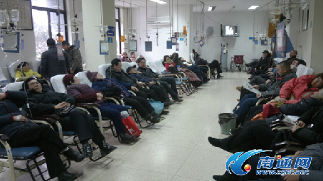 春节期间气温低 南通各大医院流感病号扎堆